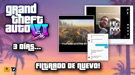 Gta 6 Ha Sido Filtrado De Nuevo 😲 Gta 6 Noticias And Leaks Youtube