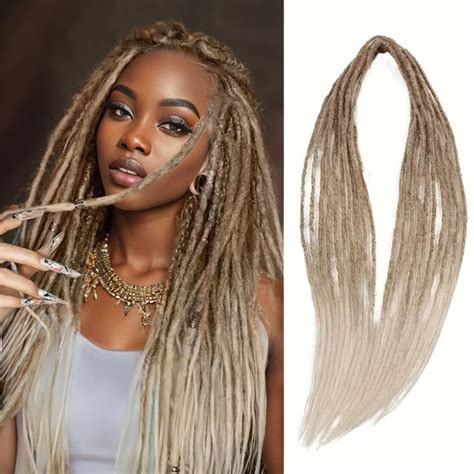 Brins Extensions De Dreadlocks Synth Tiques De Style Hip Hop Faux