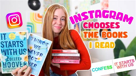 Instagram Chooses The Books I Read For A Week Youtube