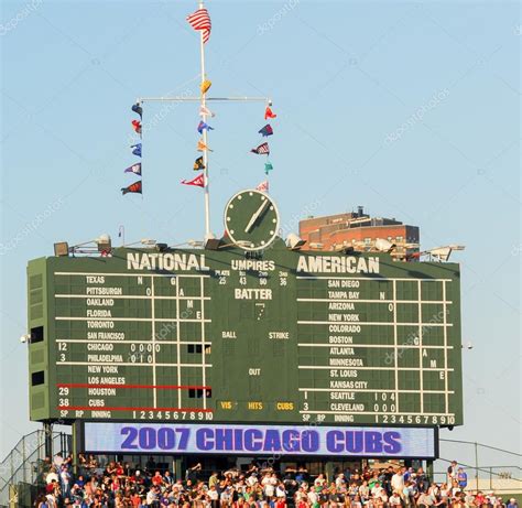 Wrigley Field - Chicago Cubs – Stock Editorial Photo © demerzel21 #90813176