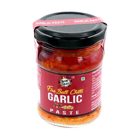 Fire Ball Chilli Garlic Paste Natureonmyplate