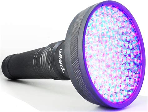 Uvbeast Linterna Uv De Luz Negra De Nm Led De Banda Ancha