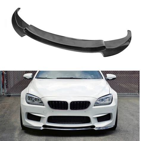 Front Bumper Lip Splitters Spoiler For Bmw 6 Series F06 F12 F13 M6 Base Sedan Convertible Coupe