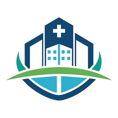 premium vector  hospital logo design featuring  prominent cross