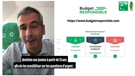 Christophe Budget Responsible Programme Bnp Paribas Personal