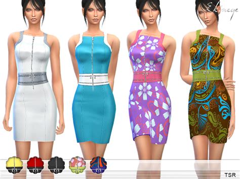 Short Bodycon Mini Dress The Sims 4 P1 SIMS4 Clove share Asia Tổng