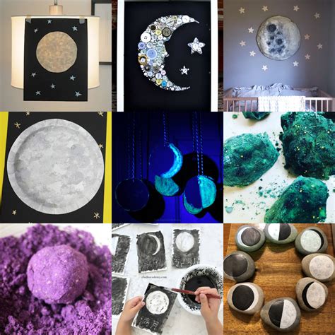 Moon Crafts to Celebrate the Lunar Landing - DIY Candy