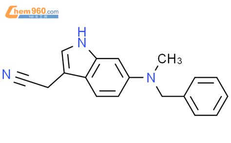 629662 59 5 1H Indole 3 Acetonitrile 6 Methyl Phenylmethyl Amino CAS