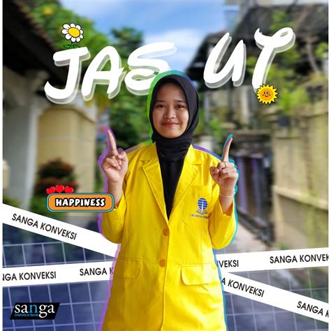 Jual Jas Ut Almamater Universitas Terbuka Pria Wanita All Sizee