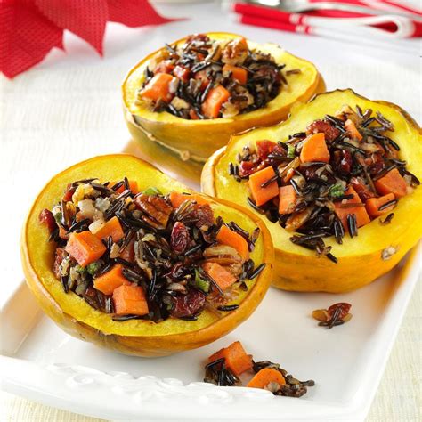 List Of Best Wild Rice Stuffed Acorn Squash Ever Easy Recipes To Make At Home