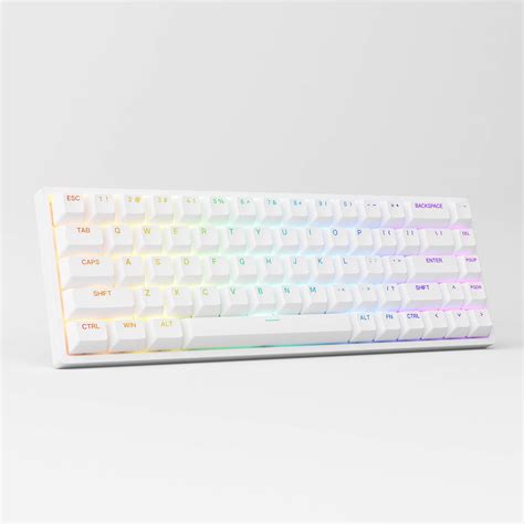 Bàn Phím Akko 3068 V2 Rgb White Foam Tiêu âm Hotswap Akko Cs