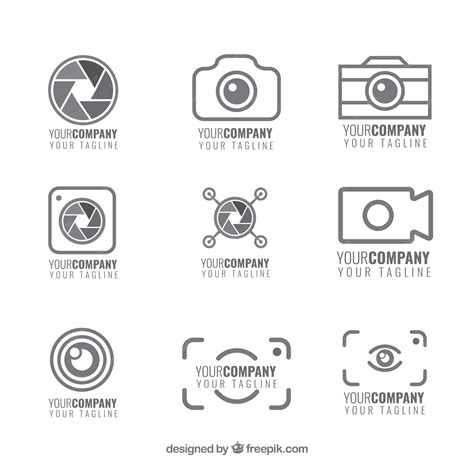 Premium Vector Set Of Camera Logos