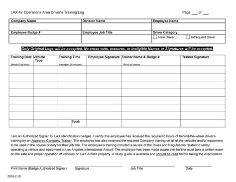 50 Printable Driver S Daily Log Books Templates Examples For Cdl