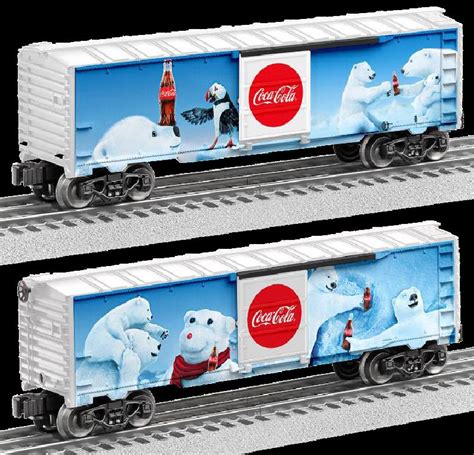 Lionel 0 COCA COLA VINTAGE POLAR BEARS BOXCAR