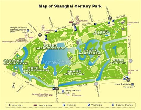 Shanghai Maps China Tourist Attractions Districts City And Suburb