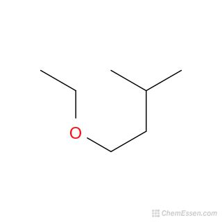 Ethyl Isopentyl Ether Structure C7H16O Over 100 Million Chemical