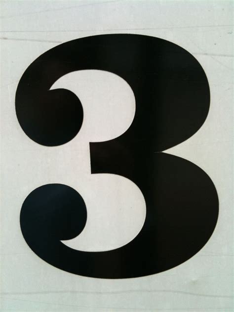 number  typography sign