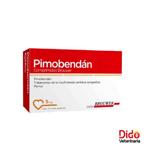 Pimobendan Comprimidos 5 Mg X20 Tabletas