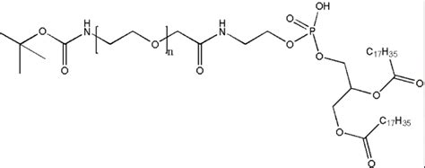 Boc NH PEG DSPE可作为造影剂或标记物的载体提高成像的灵敏度和特异性 氨基 稳定性 反应