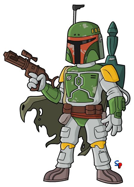 Springfield Punx Boba Fett Esb Star Wars Cartoon Star Wars