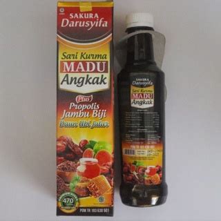 Jual Sari Kurma Madu Angkak Propolis Jambu Biji Darusyifa Original Asli