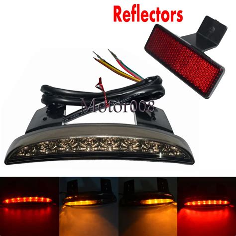 Aliexpress Buy Smoke Lens Rear Fender Edge Led Running Tail Light