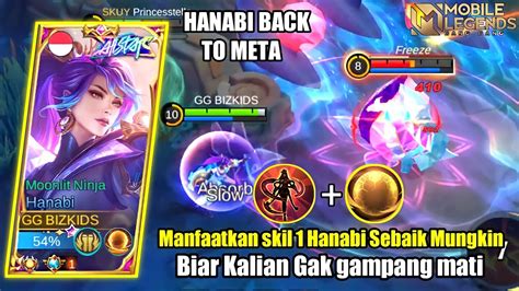 HANABI OP BANGET PAKAI SPELL AEGIS DIMETA SEKARANG LAWAN MUSUH BANYAK