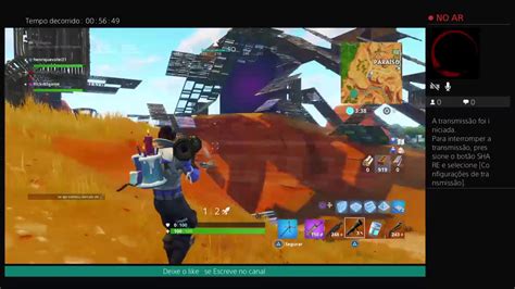 Jogando Fortnite Parquinho Ps Youtube