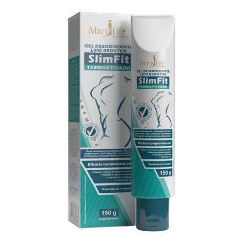 Gel Lipo Redutor Slimfit Termoativado 150 G Shopee Brasil