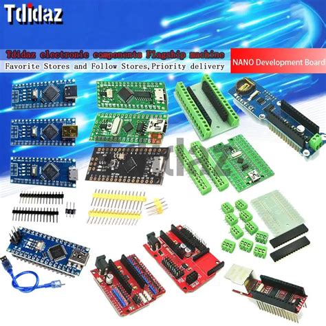 For Arduino Nano Atmega Compatible Board Module Terminal Board