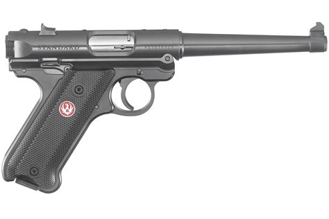 Shop Ruger Mark IV Standard 22LR Rimfire Pistol With 6 Inch Barrel For