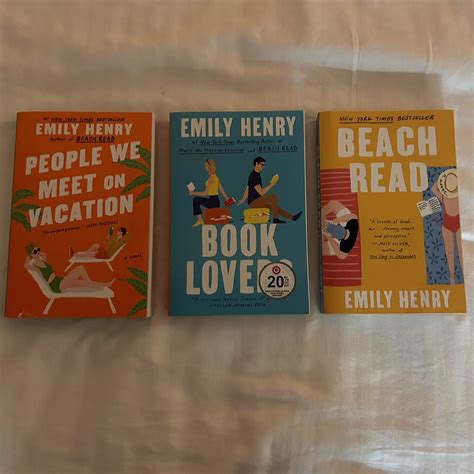 Emily Henry Bookset - Includes: Beach Read, People... - Depop