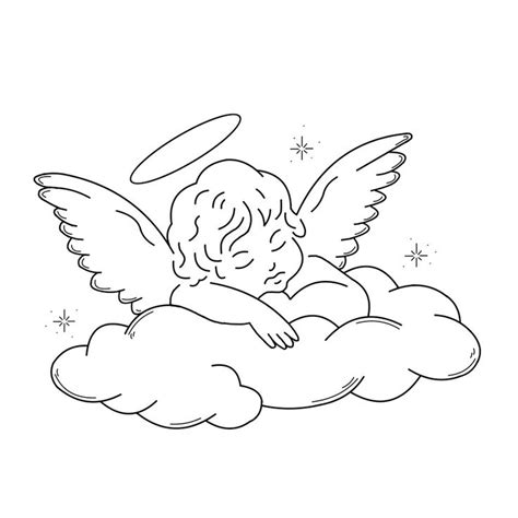 Cherub Cloud Tattoo Design Cherub Tattoo Cloud Tattoo