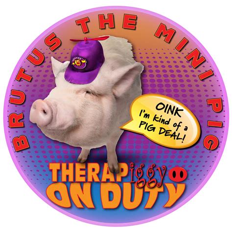 BRUTUS The Mini Pig