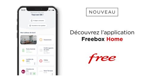 Gérez l alarme et la domotique avec votre Freebox l application