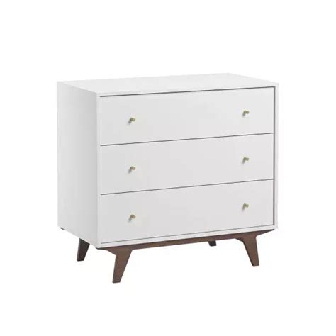 Commode Tiroirs L Cm Blanc Calicosy Mr Scandinave