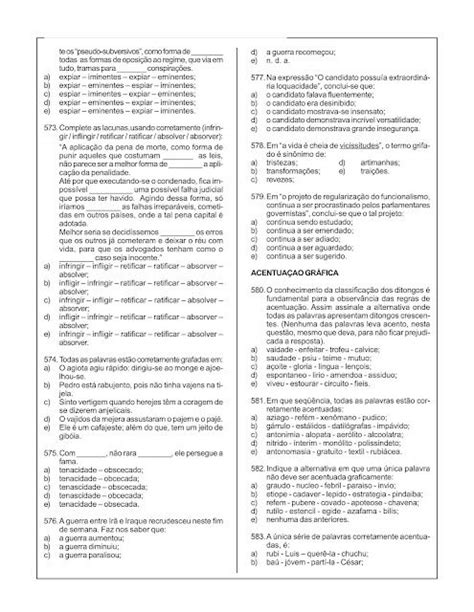 Questoes De Portugues Para Concurso Pdf Com Gabarito - 1000 QUESTÕES DE PORTUGUÊS PDF COM GABARITO. | Portugues para concurso ...