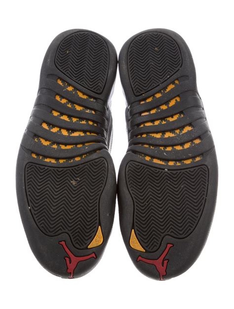 Nike Air Jordan 12 Retro Leather Sneakers - Shoes - WU221050 | The RealReal