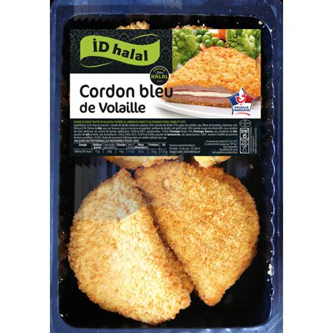 Cordon Bleu De Volaille Unit Kg Id Halal