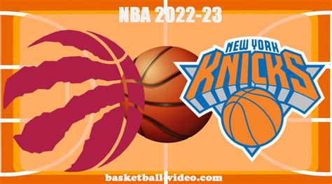 Toronto Raptors Vs New York Knicks Dec 21 2022 Full Game Replay NBA