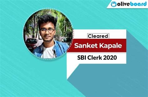 Success Story Of Sanket Kapale Cleared Sbi Clerk