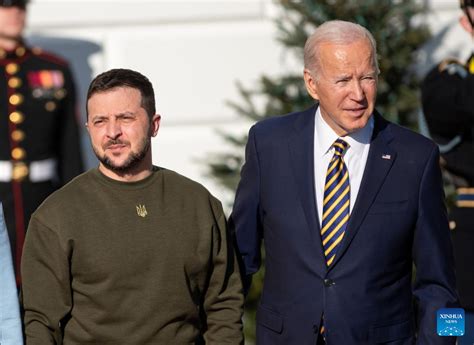 Biden Approves More Military Aid As Ukraines Zelensky Visits