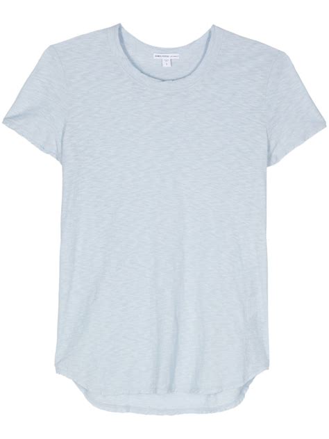 James Perse Short Sleeve Cotton T Shirt Farfetch