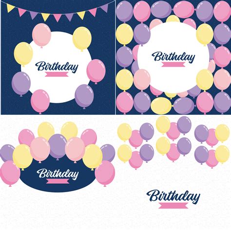 Happy Birthday in a bold. geometric font with a pattern of birthday candles in the background ...