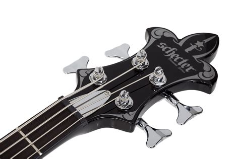 Schecter Sean Yseult Casket 4 String Electric Bass Gloss Black 2951 S — L A Music