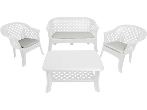 Set Salon D Ext Rieur Brescia Salon De Jardin Compos De Fauteuils