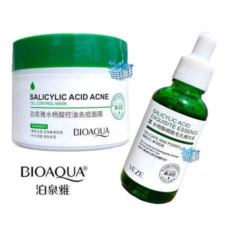 Crema Y Serum Acido Salicilico BIOAQUA Falabella