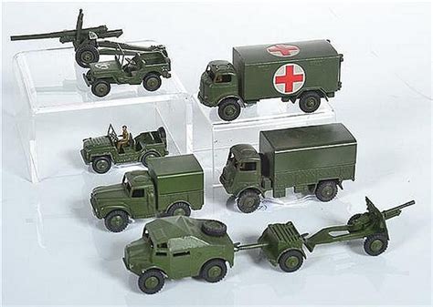 Dinky Military Vehicle Set Pieces Branded Dinky Toys Models