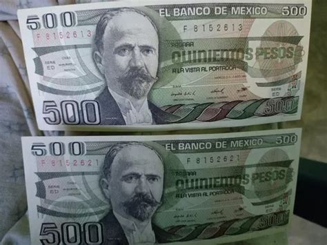 Billete Pesos Madero Serie Ed Ee En Venta En Cuernavaca