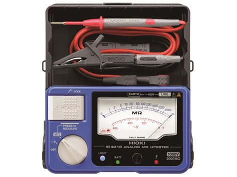 Hioki Ir4018 20 Analog Meg Ohm Meter Tequipment